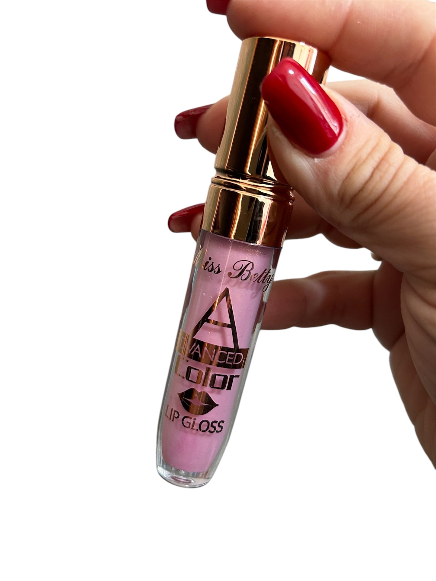 Lip gloss shimmer