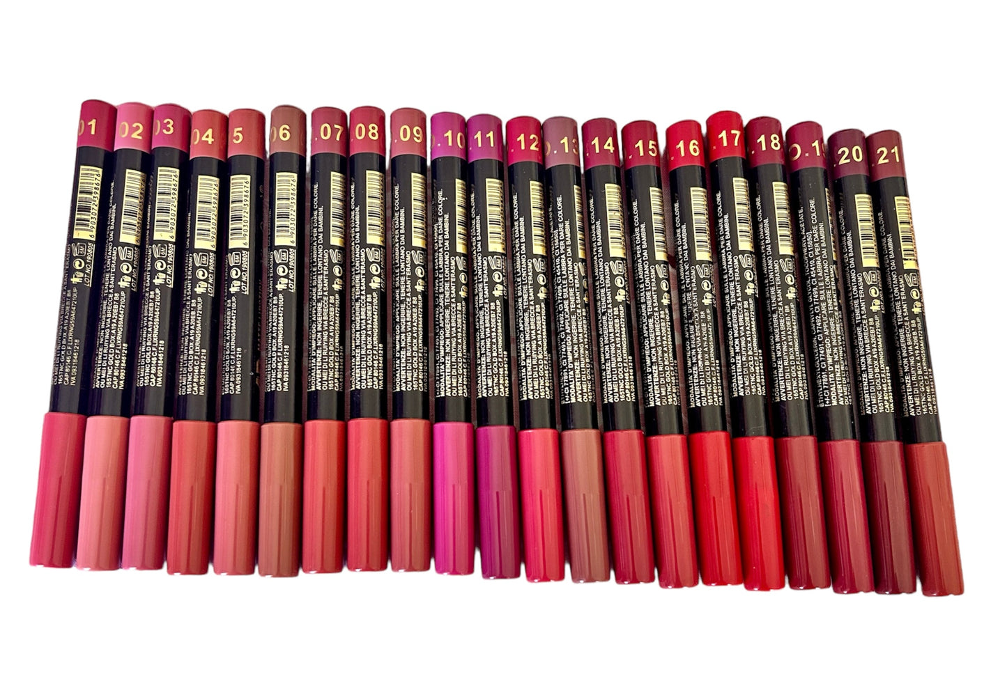 Matte lip pencil